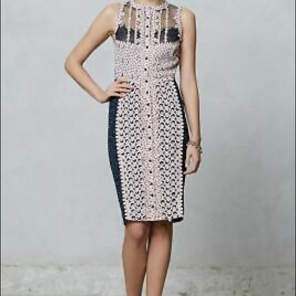 Beguile, Byron Lars Anthropologie Lasercut Dress - Picture 5 of 16